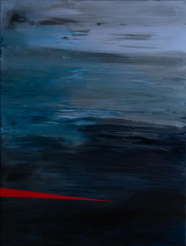 "No Title" - 60x80 - Mischtechnik auf Leinwand von Markus Annacker